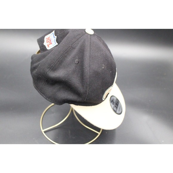 New Orleans Saints adjust hat Gray Black New Era NFL Football vintage collection - Picture 2 of 6